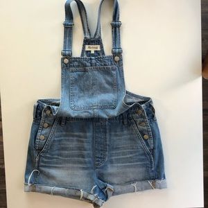 Madewell Denim Shortalls